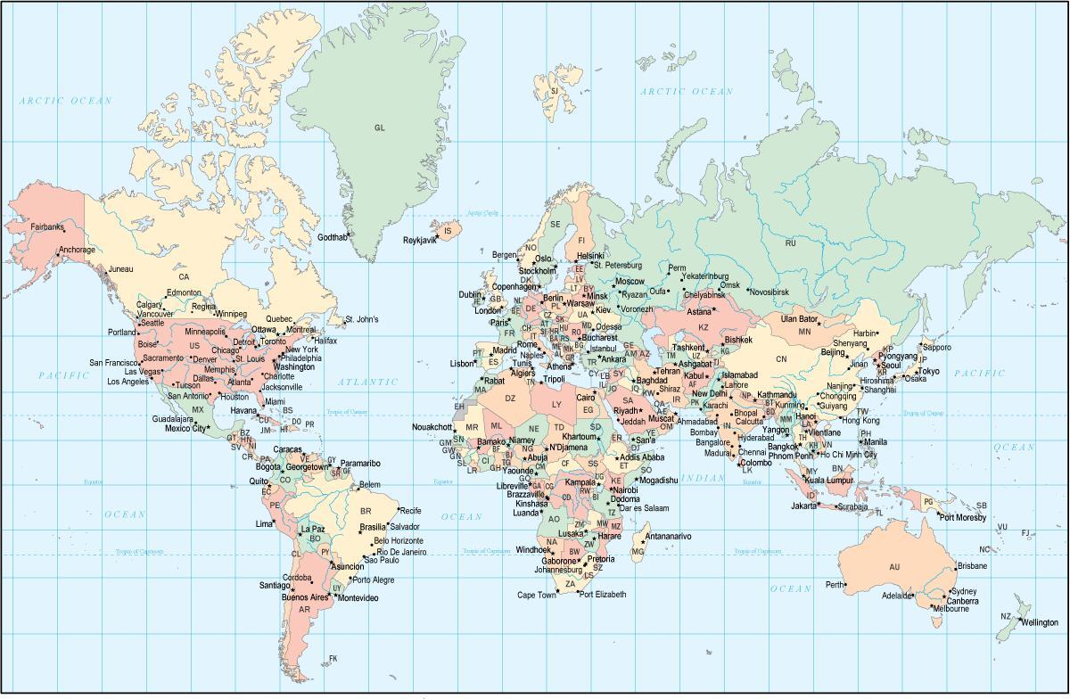 kraj Ghana na mapie świata